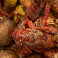 Shrimp And Crawfish Combo · Served with shrimp (1 lb.) and crawfish (1/2 lb). All combos are served with potato, corn an...