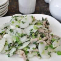 Rice Cake With Shredded Pork& Pickled Cabbage · 