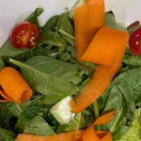 Mixed Salad · Mixed greens, balsamic vinaigrette.