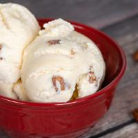 Butter Pecan Ice Cream · Creamy, Butter Pecan flavored Ice Cream.