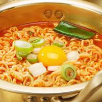 라면 / Ramen Spicy Korean Noodles · Mild or Spicy