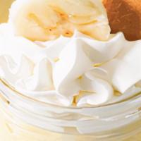 Banana Pudding · Banana pudding, Nilla wafers, fresh whipped cream