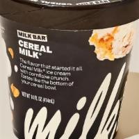 Cereal Milk · Ultra-creamy, custard-style Cereal Milk Ice Cream (sweet and salty, a little corny, tastes l...