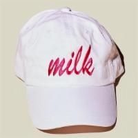 Milk White Baseball Cap · 