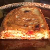Vegan Sourdough Grilled Cheese · With Sundried Tomato