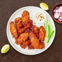 Classic Wings · Fresh crispy chicken wings. Served with your choice of dipping sauce.