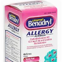 Children'S Benadryl Allergy (4 Fl Oz) · Help your little one to get through allergy season, easier, with Benadryl Children's Allergy...