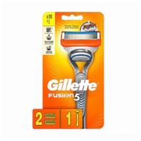 Gillette Fusion 5 (2 Cart 1 Razor) · The Gillette Fusion5 men's razor features 5 antifriction blades so you can get 5-blade close...