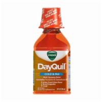 Dayquil Cold & Flu Syrup (8 Fl Oz) · Vicks DayQuil Cold & Flu provides powerful, non-drowsy, daytime relief for your worst cold a...