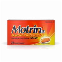 Motrin Ib Coated Caplets (24 Ct)
 · Temporarily relieves minor aches and pains due to: headache, muscular aches, minor pain of a...