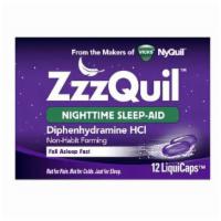 Zzzquil Nighttime Sleep-Aid Liquicaps (12)
 · Reduces time to fall asleep if you have difficulty falling asleep.