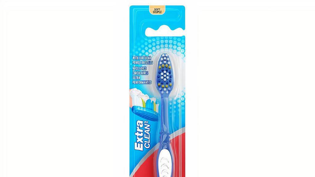 Colgate Extra Clean Toothbrush (Soft)
 · Colgate Extra Clean Full Head Soft Toothbrush is designed with circular power bristles to help remove tooth stains. Its cleaning tip bristles effectively reach and clean back teeth and between teeth. This manual toothbrush also has an easy-to-grip handle to provide comfort and control while brushing. Remember to change your toothbrush every 3 months.