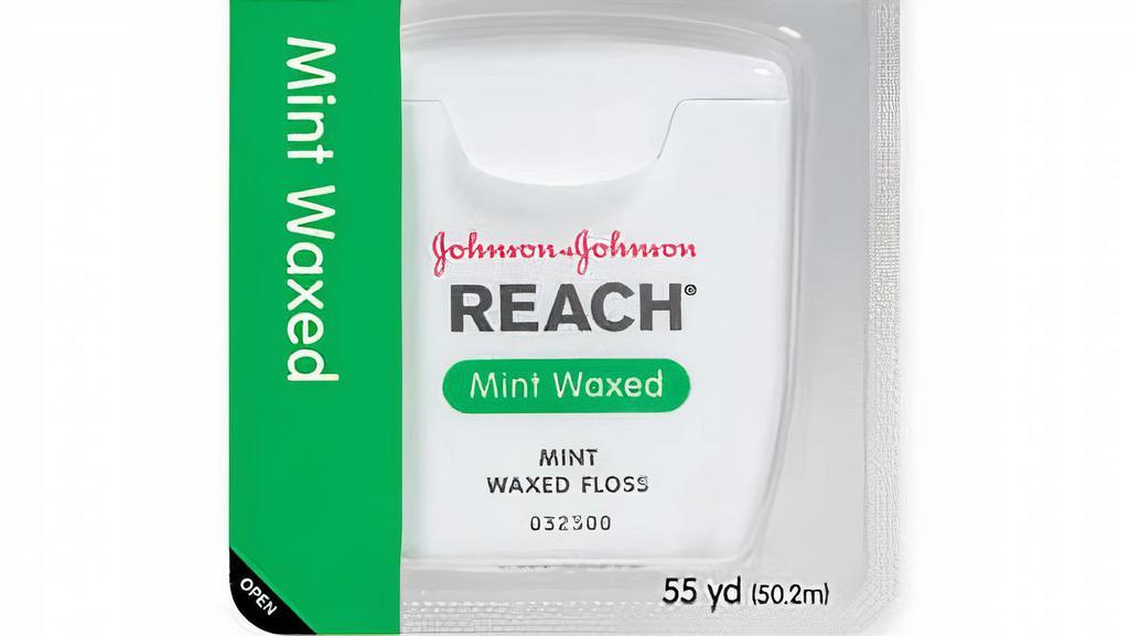 Reach Dental Floss (55 Yards) Mint · Reach Floss is 55 Yards. This floss is waxed to slide easily between teeth while it removes plaque and food particles. No. 1 selling floss. 
May vary