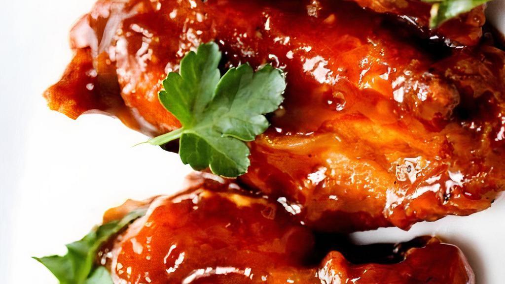Honey Bbq Wings · 7 PIECES OF WINGS