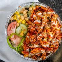 Grilled Chicken Over Salad · 