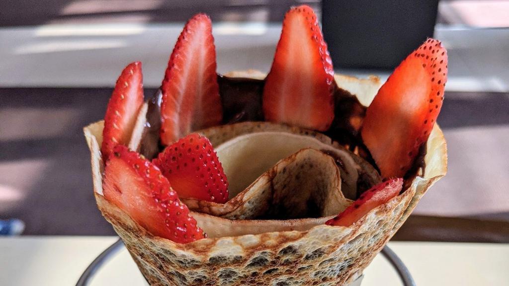 Strawberry Nutella · Strawberries and Nutella