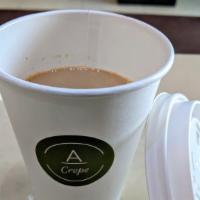 Hot Organic Coffee · Organic coffee made fresh daily with light cream/sugar.