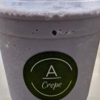 Taro Smoothie · Made with taro powder, whole milk, and ice.

One size.