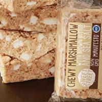 Chewy Marshmallow Bar · Bar is gluten free and includes brown butter and sea salt