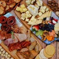 Make Your Own Happyboard · Make Your Own Cheese or Charcuterie Board! Choose from our selection of cheeses, meats, brea...