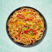 Fiery Garlic Noodles · A popular Indo chinese dish that features stir fried long grain basmati rice flavored with c...