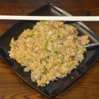 Kao Pad Thai (Thai Fried Rice) (Best Seller) · Fried rice with choice of meat, onions, egg, Thai chili in a light sauce