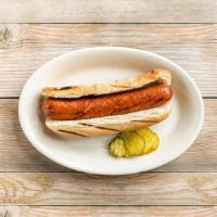 Hebrew National Hot Dog (Dinner) · 1 Kosher beef hot dog.