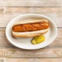 Vegan Hot Dog (Dinner) · 1 soy hot dog.