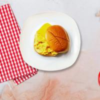 Cheesy Egg Sandwich · Two scrambled eggs and cheddar cheese served on your choice of bread.