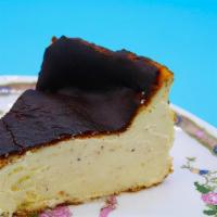 The Burnt Cheesecake · Gluten free. South of Spain style cheese cake.