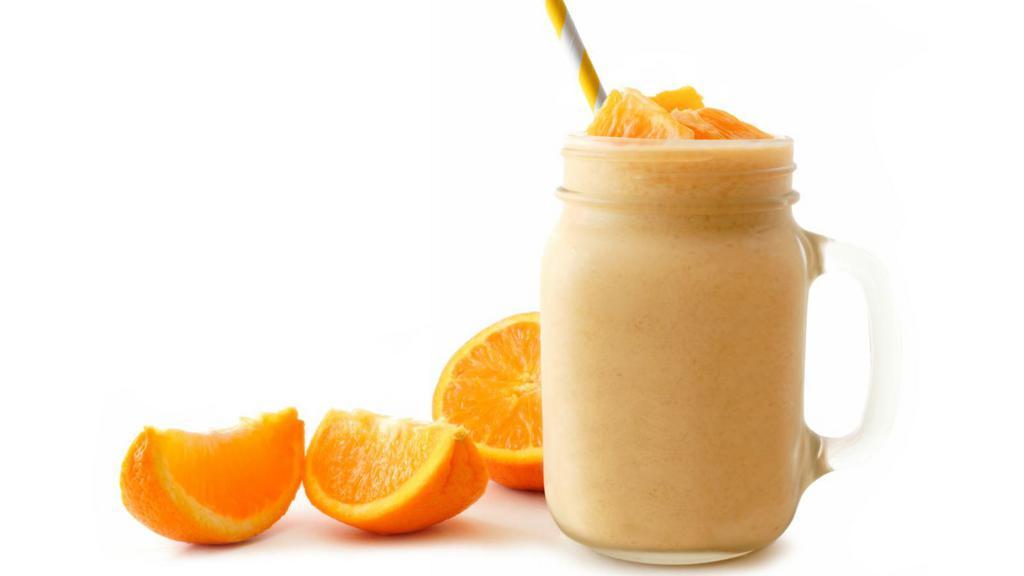 Super Sweet Smoothie · Mango, orange, banana and strawberry.