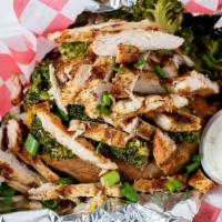 Chicken & Brocolli · A Protein with a side of healthy choices.