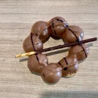 Nutella Mochi Donut · Nutella blended with the finest chocolate to give this a not as sweet nutella taste! Topped ...
