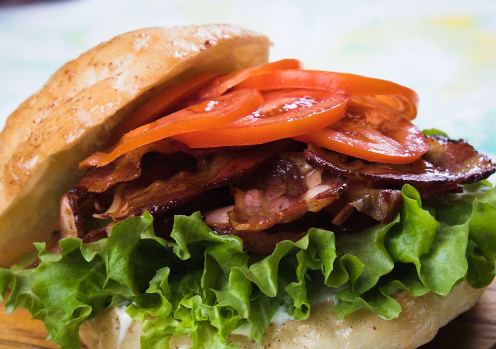Blt Sandwich · Keep it classy with this BLT sandwich, served on your choice of hero or roll.