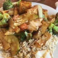 Sautéed Tofu With Mixed Vegetable · 
