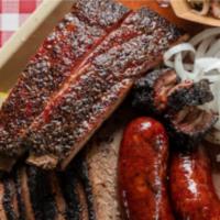 Smokehouse 2Lb Combo Board For Two · Our artisan hickory and mesquite smoked BBQ is available daily, until it runs out for the da...