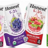Honest Kids Organic Fruit Punch · Honest Kids Organic Juice Drink Fruit Punch. Sweetened only with fruit juice. Contains no hi...
