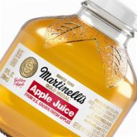 Martinelli'S Apple Juice · Cold-pressed from the finest variety of U.S. grown fresh apples, our 100% apple juice is a s...