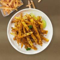 Fries Of The Season  · (Vegetarian) Idaho potato fries cooked until golden brown and garnished with seasoning.