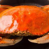 Dungeness Crab (1 ½) + Shrimp Or Clam Or Crawfish (½ Lb) · 