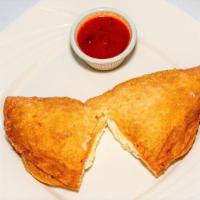 Fried Calzone With Cheese · 