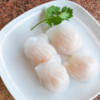 虾饺 Ha Gow · Shrimp Dumpling
4 pc per order