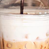 Iced Cappuccino - 16 Oz · Iced Version of our delicious Cappuccino. If your looking for more foam on your drink than a...