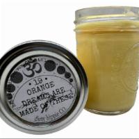 Orange Dreams Are Made Of These 6Oz Candle · orange popsicle and vanilla. soy wax poured into an 8oz mason jar with a hemp wick.