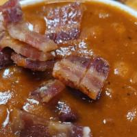 Brown Sugar Baked Beans W/ Applewood Bacon · 