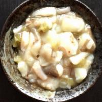 Tako Wasabi · Wasabi marinated raw octopus.