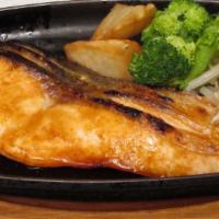 Salmon Teriyaki · Grilled Salmon with Teriyaki Sauce