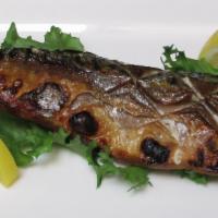 Saba Shio · Broiled mackerel.