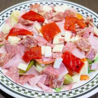 Antipasto Salad · Ham, pepperoni, salami and provolone.