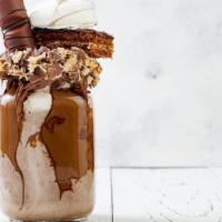 Brownie Cake Milk Shake · 